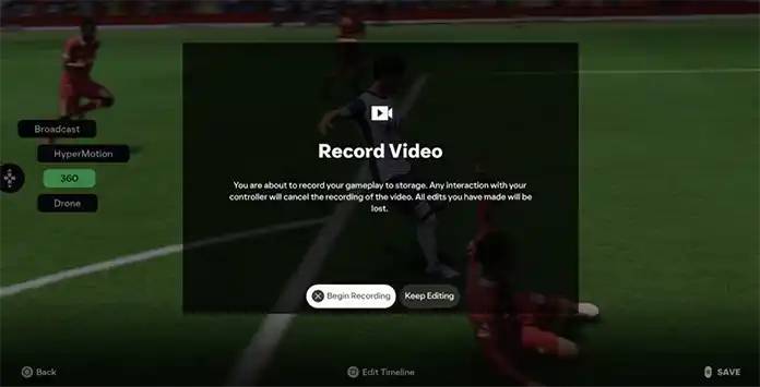 FC 25 Record Replays