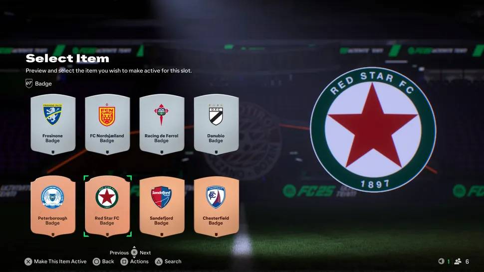 fc 25 Red Star badge