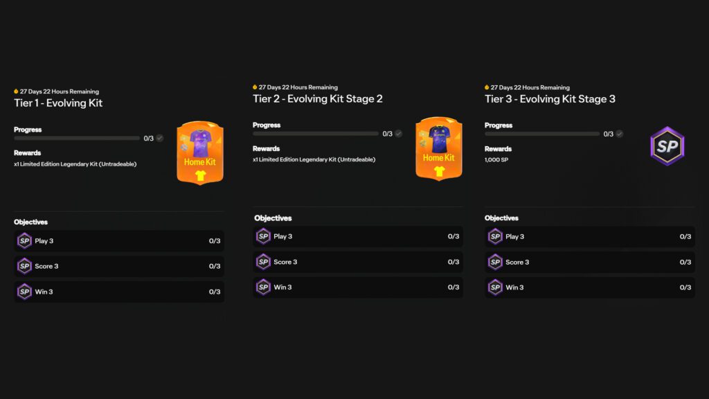 FC 25 Evolving Kits