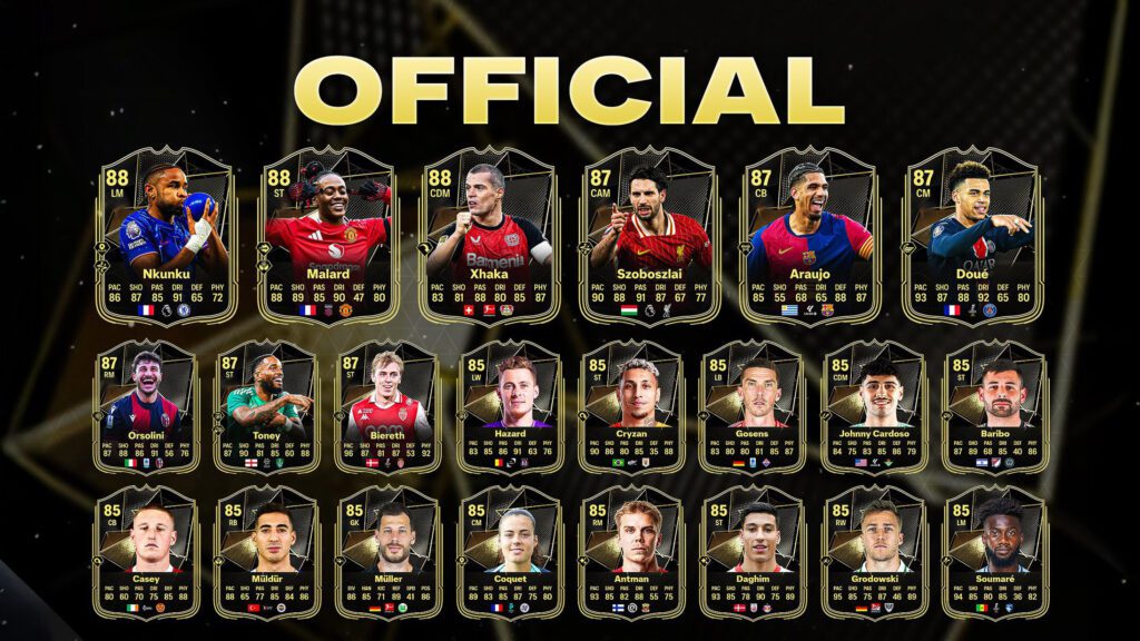 EA Sports FC 25 TOTW 25