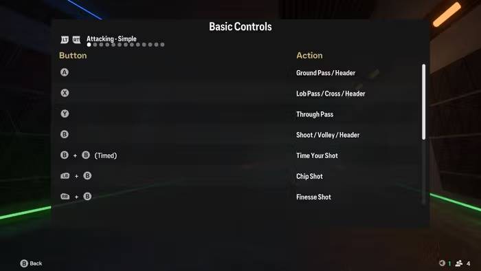 FC 25 Attacking Controls