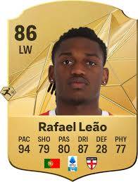 fastest fc 25 player rafael leao
