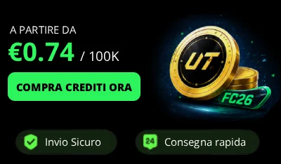 Crediti FC 26 a partire da 0.74€