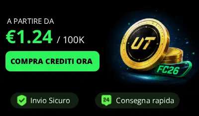 Crediti FC 26 a partire da 1 Euro