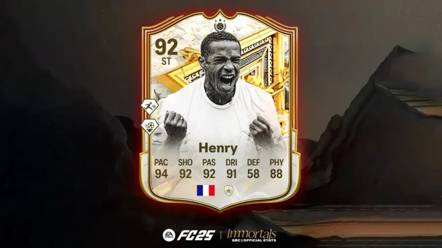Thierry Henry Immortals Icon SBC