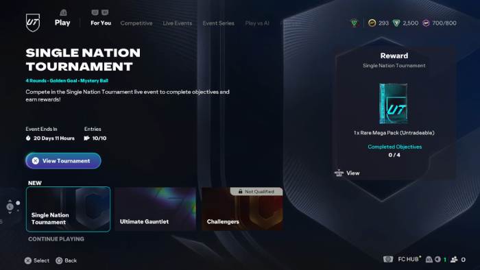 TOURNAMENTS ARE BACK  TO FC 26
