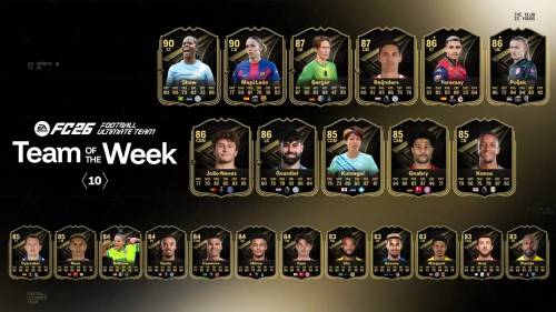 FC 26 Team Of THe Week 10 