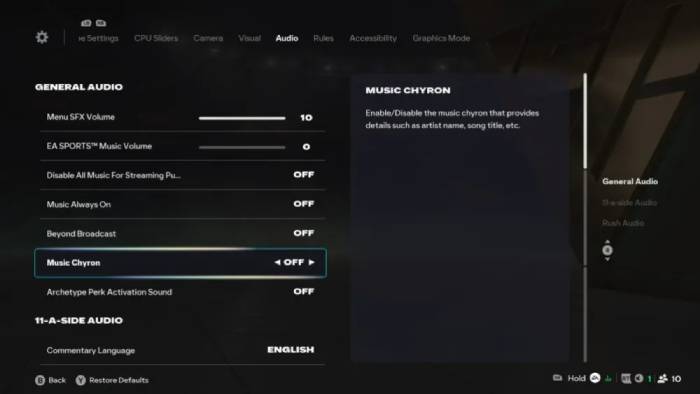 HOW TO DISABLE THE MUSIC IN EA FC 26