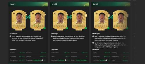 CHALLENGES OF THE EA FC 26 ESTRELLA DE MONTCADA EVOLUTION