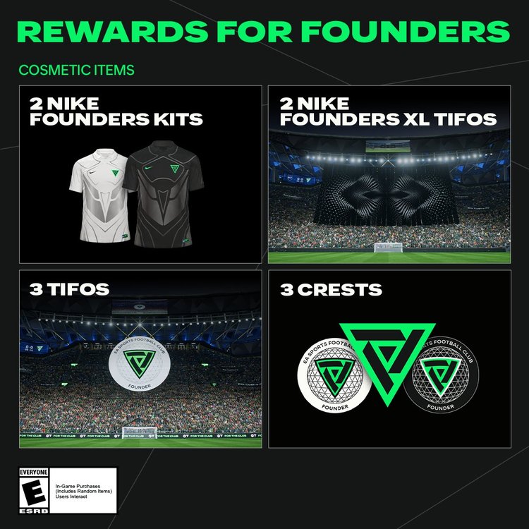 FC 25 FOUNDER REWARDS
