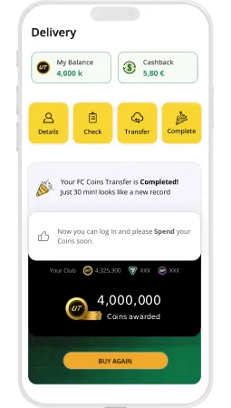 how to buy FC Coins Comfort Trade step - 3