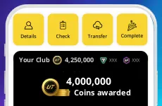 How to get FC Coins Step 3: Completed