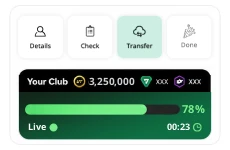 How to get FC Coins Step 2: Transferring