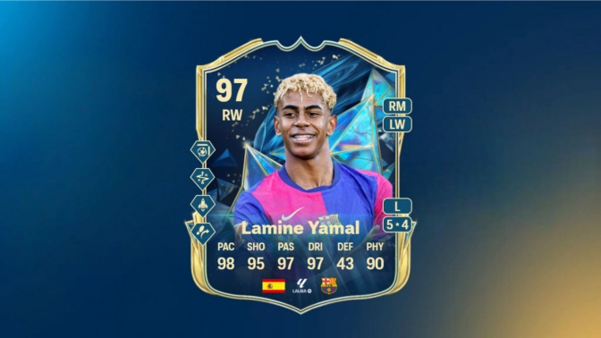 Lamin Yamal FC 25 TOTS