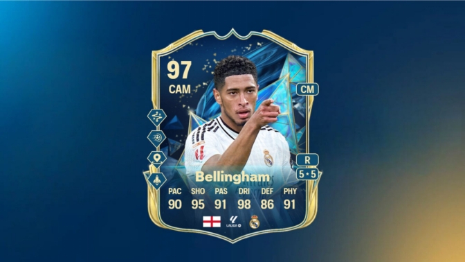 TOTS FC 25 Jude Bellingham