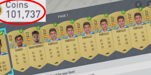 100k FIFA Coins