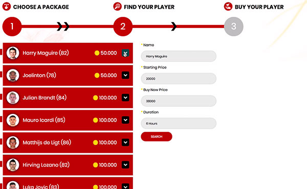 Buy FUT Coins Player Auction Trade Transfer Market