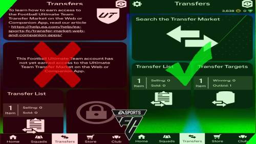 How To Unlock EA FC Transfer Market in Webb App