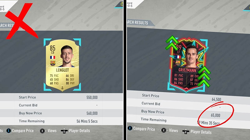 LAS MEJORES CARTAS DE JUGADOR PARA TRANSFERIR MONEDAS EN FIFA 20