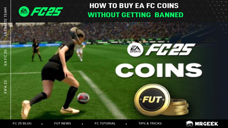 Una guida passo passo all'acquisto sicuro di monete EA FC, con un trasferimento sicuro e privo di divieti.