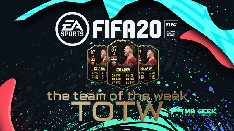 SQUADRA DELLA SETTIMANA DELLA FIFA AKA. TOTW