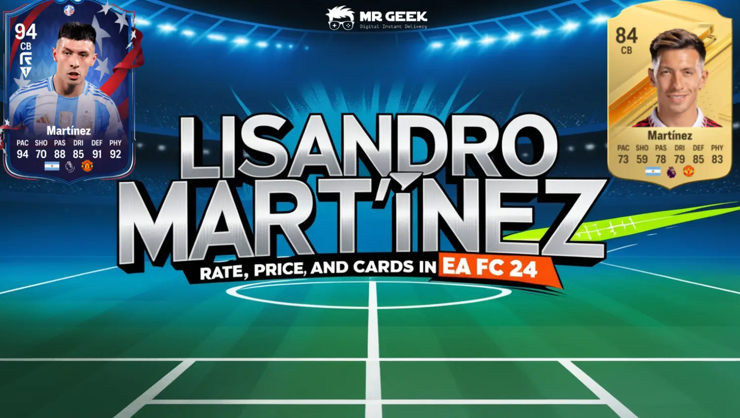 Tariffa, prezzo e cartellini di Lisandro Martinez in EA FC 24