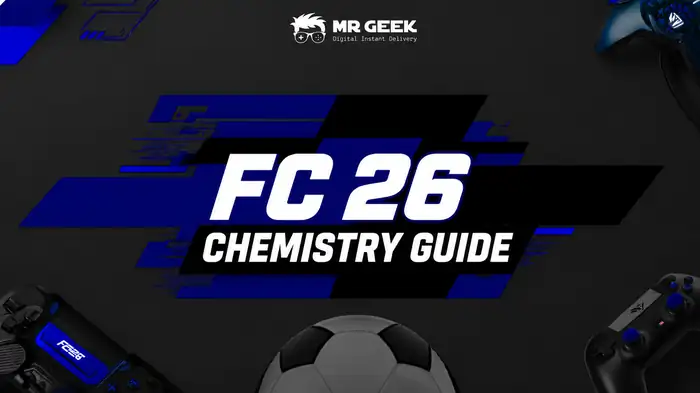 Eine dynamische Fußballmannschaftsaufstellung in EA FC 24 Ultimate Team, die abwechslungsreiche Spieler aus verschiedenen Ligen und die neue Funktion zur Spielerentwicklung präsentiert.