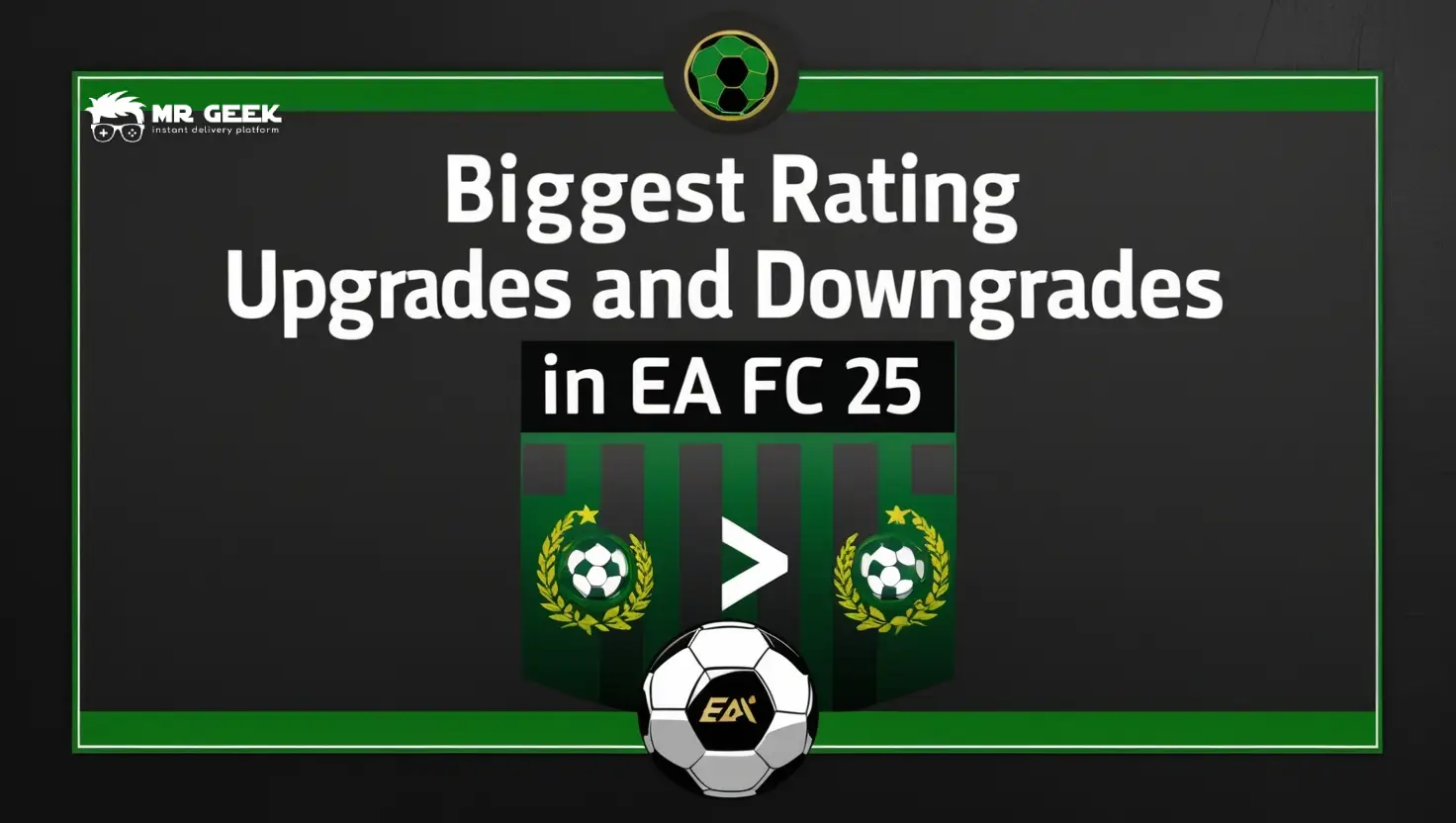 Übersicht über die Bewertungen der Spieler-Upgrades und -Abwertungen in EA FC 25