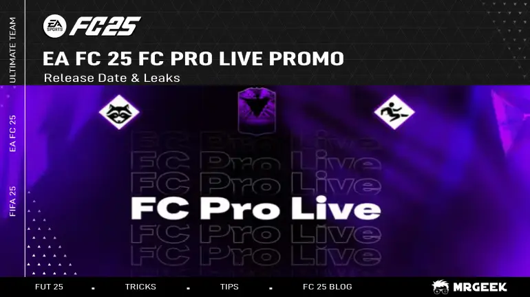 EA FC 25 FC Pro Live Promo: Releasedatum en lekken