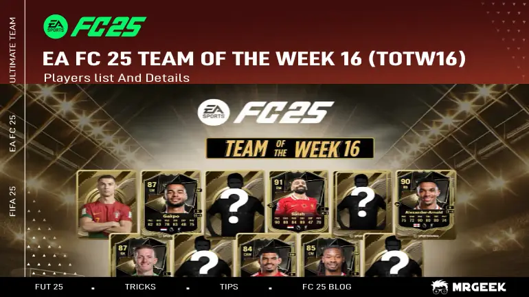 EA FC 25 Team der Woche 16 (ToTW16)