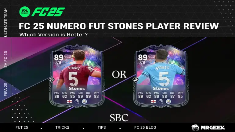 FC 25 Numero FUT Stones Spielerbewertung: Welche Version ist besser?