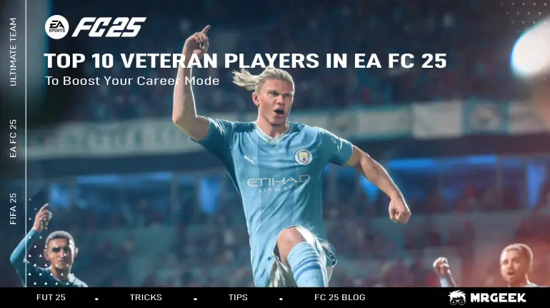 أفضل 10 لاعبين مخضرمين في EA FC 25 لتعزيز وضعك المهني