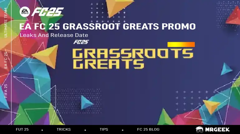 Fuites et date de sortie de la promo EA FC 25 Grassroot Greats