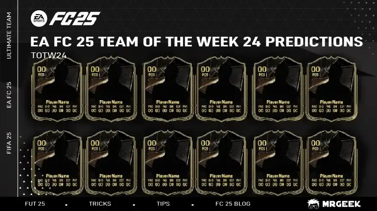 EA FC 25 本周最佳球队 24 预测(TOTW24)