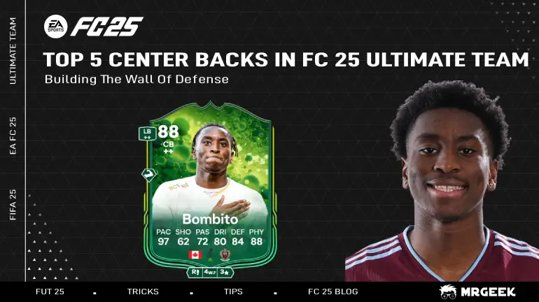 Top 5 Center Backs in FC 25 Ultimate Team: Building a Wall of Defense  