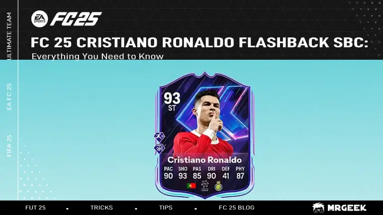 FC 25 Cristiano Ronaldo Flashback SBC : Everything You Need To Know