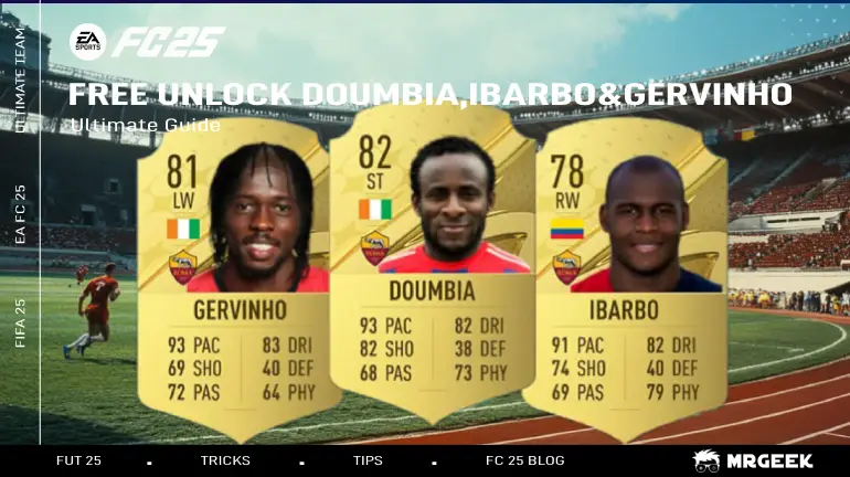 Unlock 90-Rated Doumbia, Gervinho, and Ibarbo for Free in FC 25