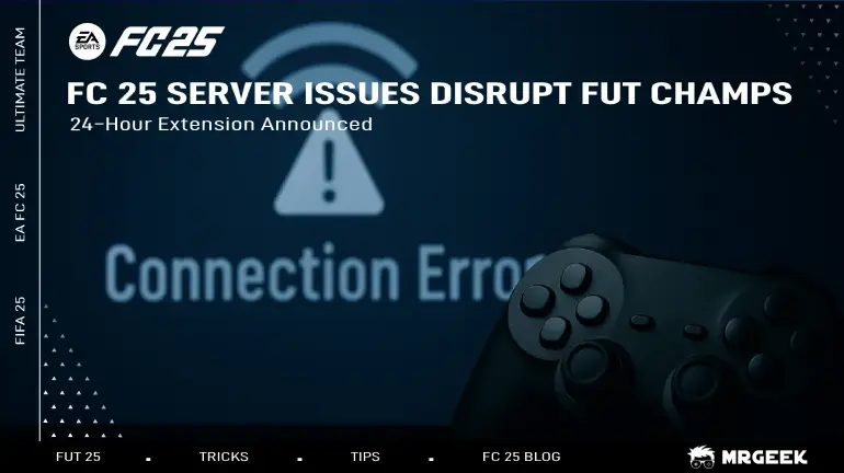 FC 25 Server-Probleme unterbrechen FUT Champs – 24-Stunden-Verlängerung angekündigt