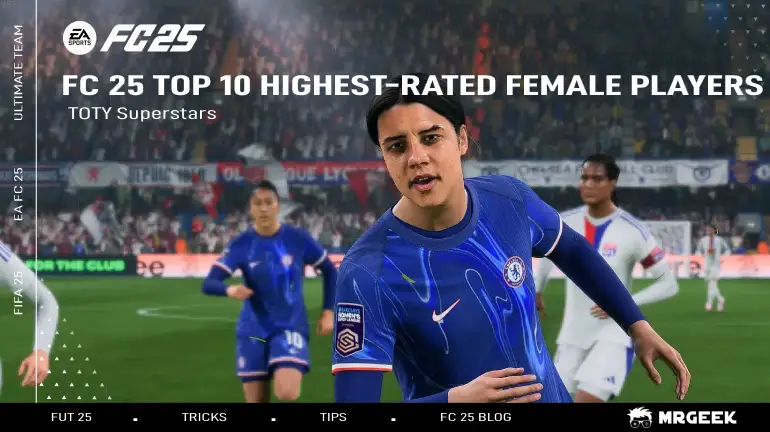 FC 25 Top 10 Highest Rated Female Players: TOTY Superstars