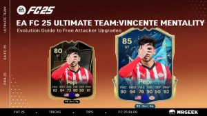 EA FC 25 Ultimate Team: Vincente Mentality Evolution Guide to Free Attacker Upgrades