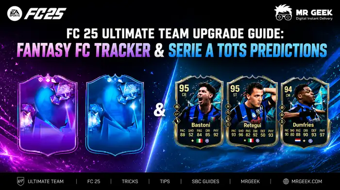 FC 25 Ultimate Team Upgrade Guide: Fantasy FC Tracker & Serie A TOTS Predictions