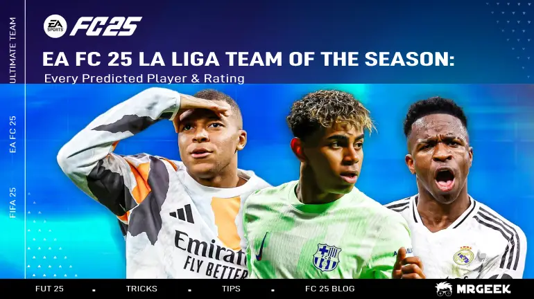 EA Sports FC 25 La Liga Team of the Season: Every Predicted Player & Rating