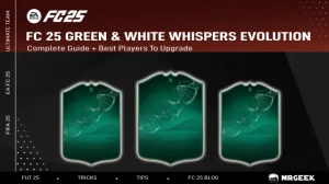 FC 25 Green & White Whispers Evolution: دليل كامل + أفضل اللاعبين للترقية