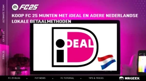 MrGeekでiDEALおよびオランダの現地支払い方法を使ってFIFA 25コインを購入しましょう – オランダのFCプレイヤー向けに迅速、安全、簡単な取引を提供します。