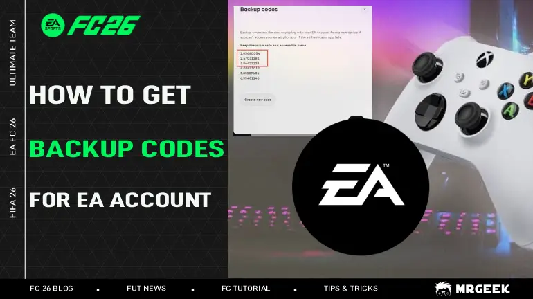 Guide montrant comment accéder aux codes de sauvegarde d’un compte FUT et les utiliser pour des transferts sécurisés de credits.