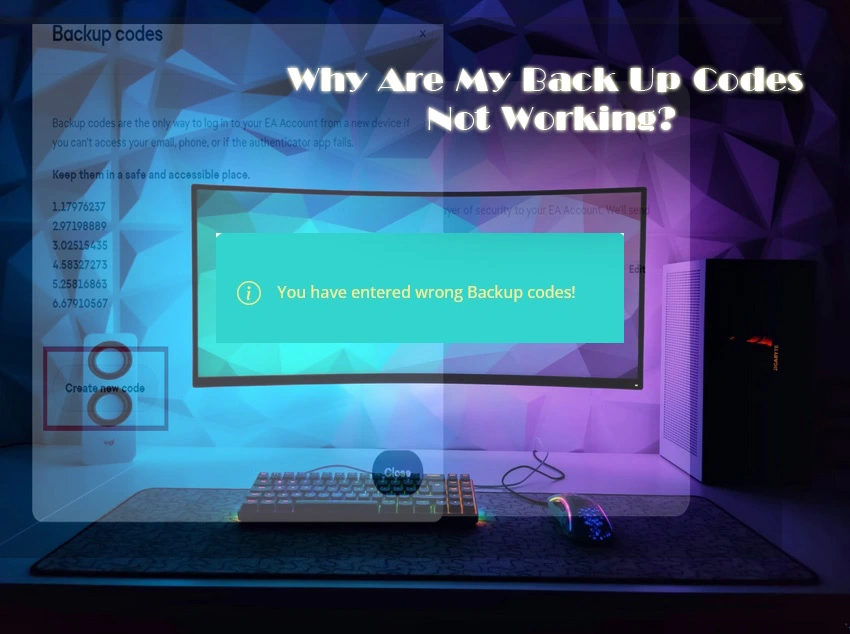 Why Backup Codes Don't Work