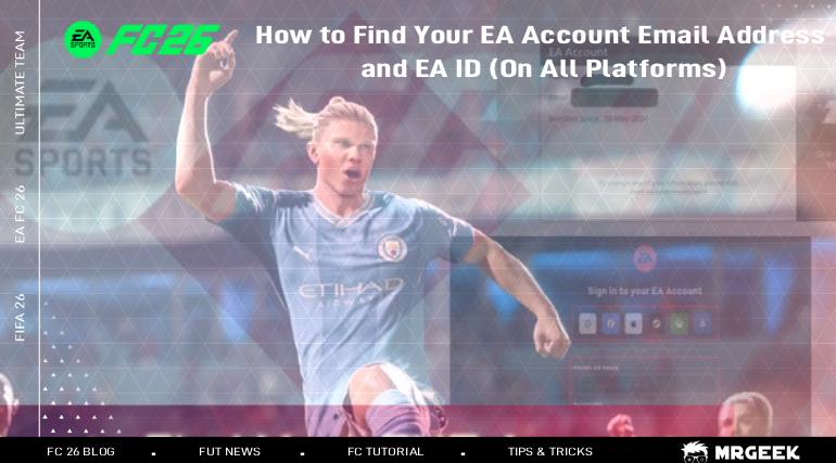 在 PlayStation、Xbox、PC 及 EA App/Web 上查找您的 EA 账户邮箱和 ID。