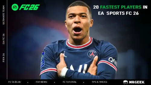EA Sports FC 26: I 20 Giocatori Più Veloci (Classificati per Velocità)