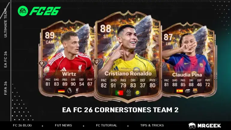 Wirtz, Ronaldo, and More: Inside EA FC 26's Cornerstones Team 2