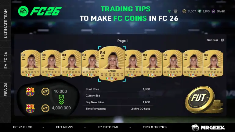 Handelstips om FC-munten te verdienen in EA FC 26 Ultimate Team